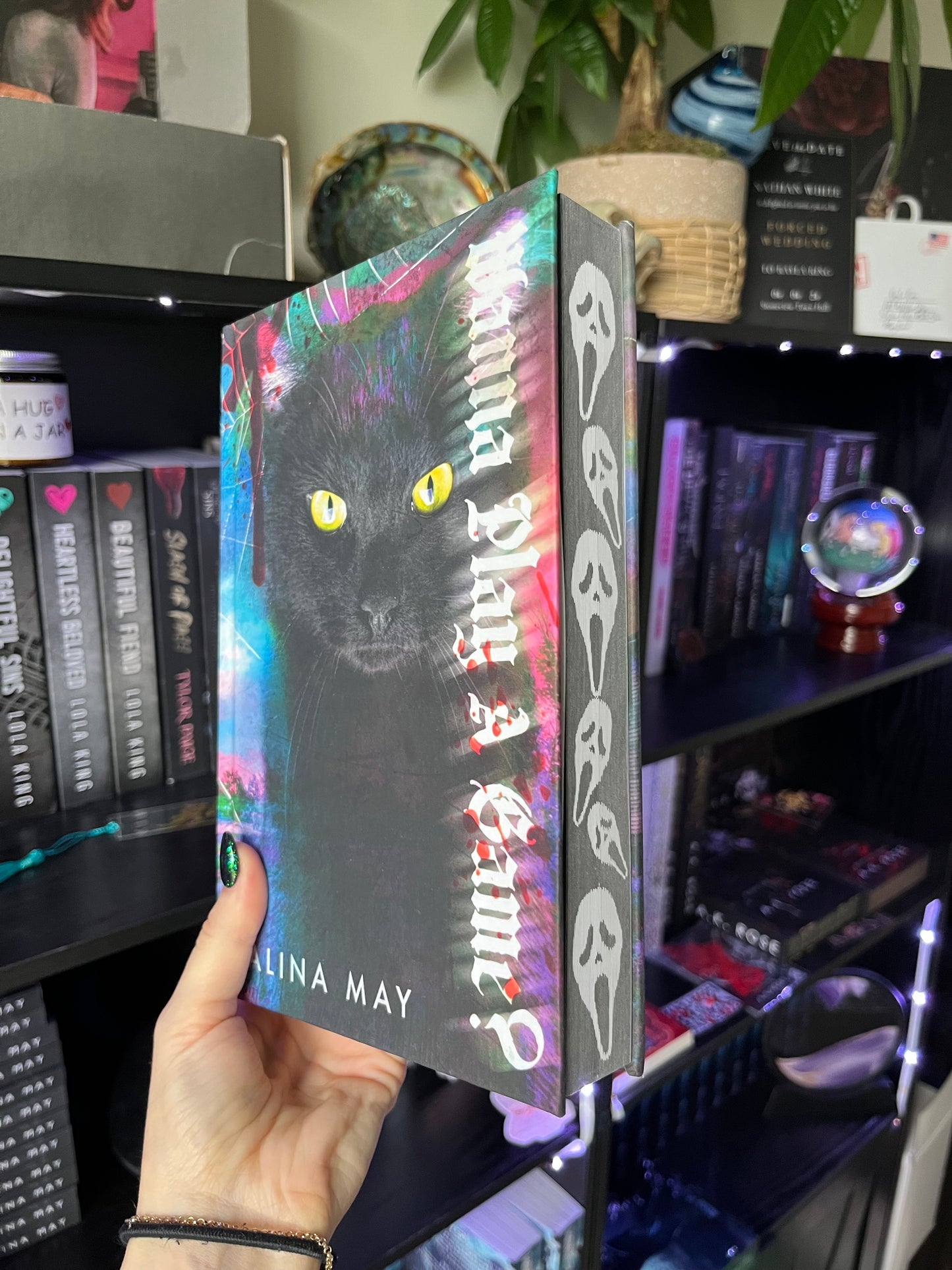 Wanna Play a Game Signed Hardcover