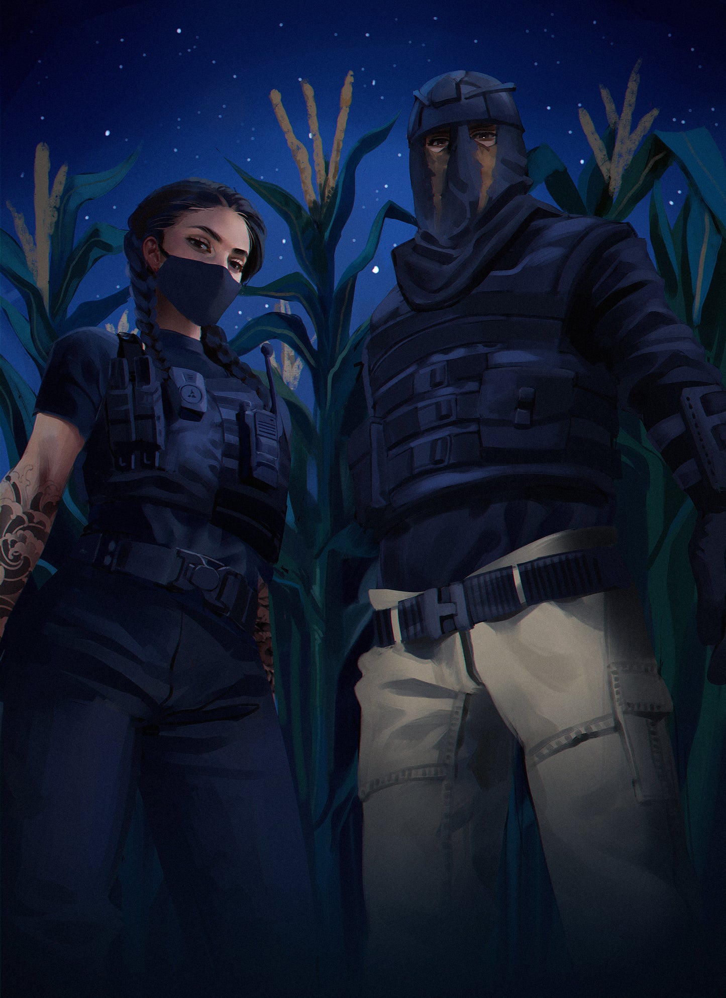 Ready or Not Digital Art Print 1