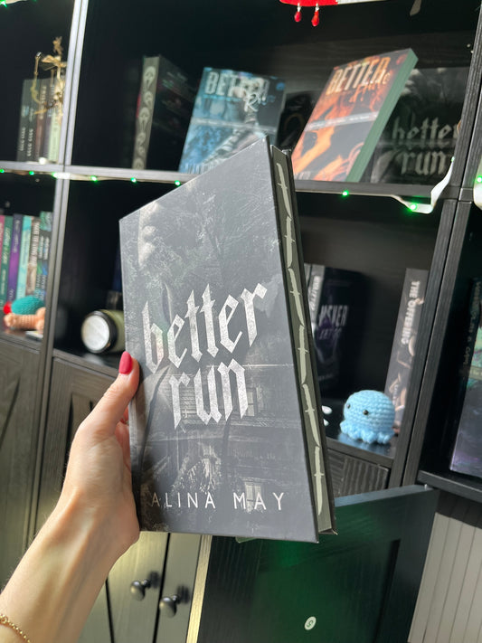 Better Run Signed Hardcover