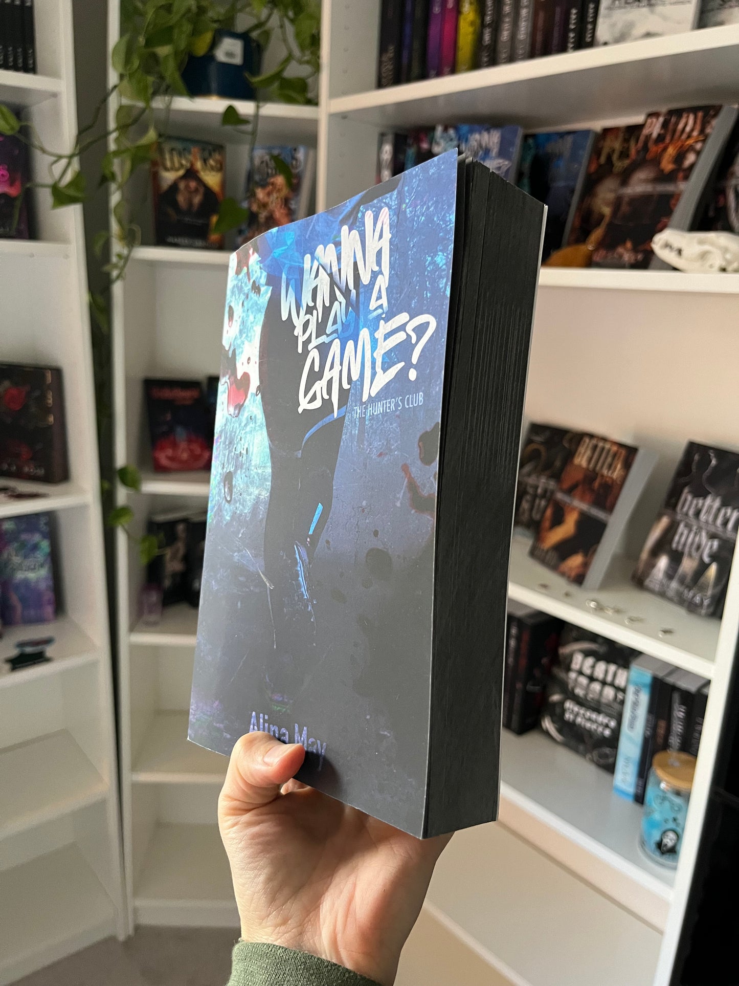 Wanna Play a Game Black Page Signed Paperback