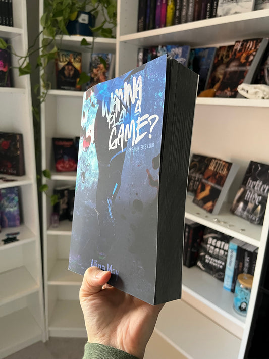 Wanna Play a Game Black Page Signed Paperback