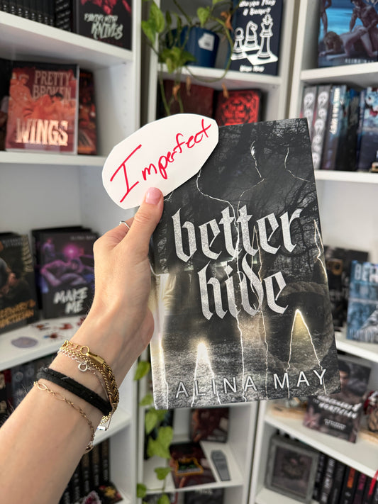 SCRATCH & DENT Better Hide Signed Hardcover